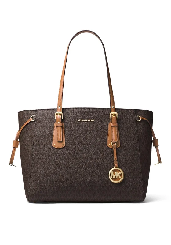 MICHAEL Michael Kors Voyager Medium Tote Bag, Brown