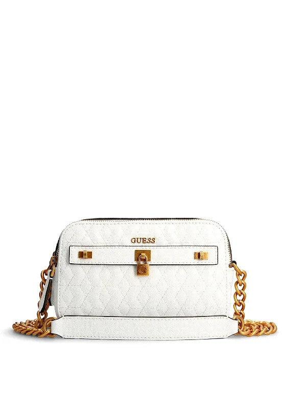 Guess Noelle Crossbody Bag, White