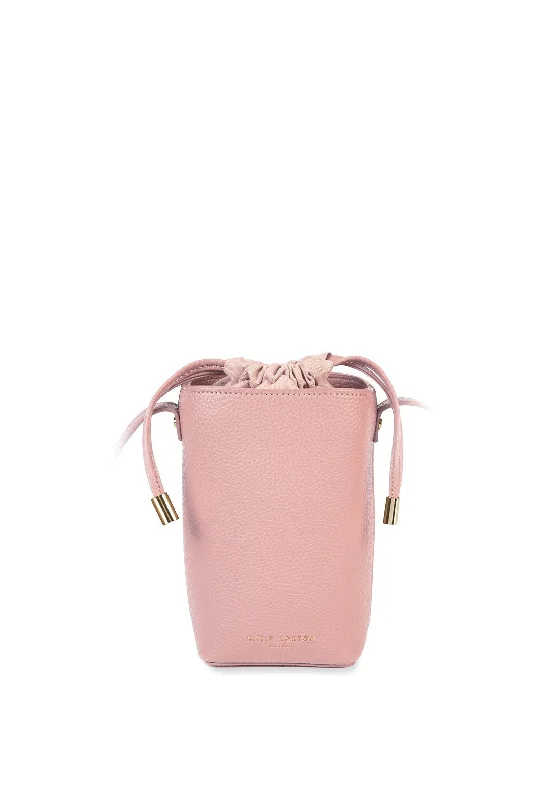 Katie Loxton Cece Drawstring Bucket Bag, Pink