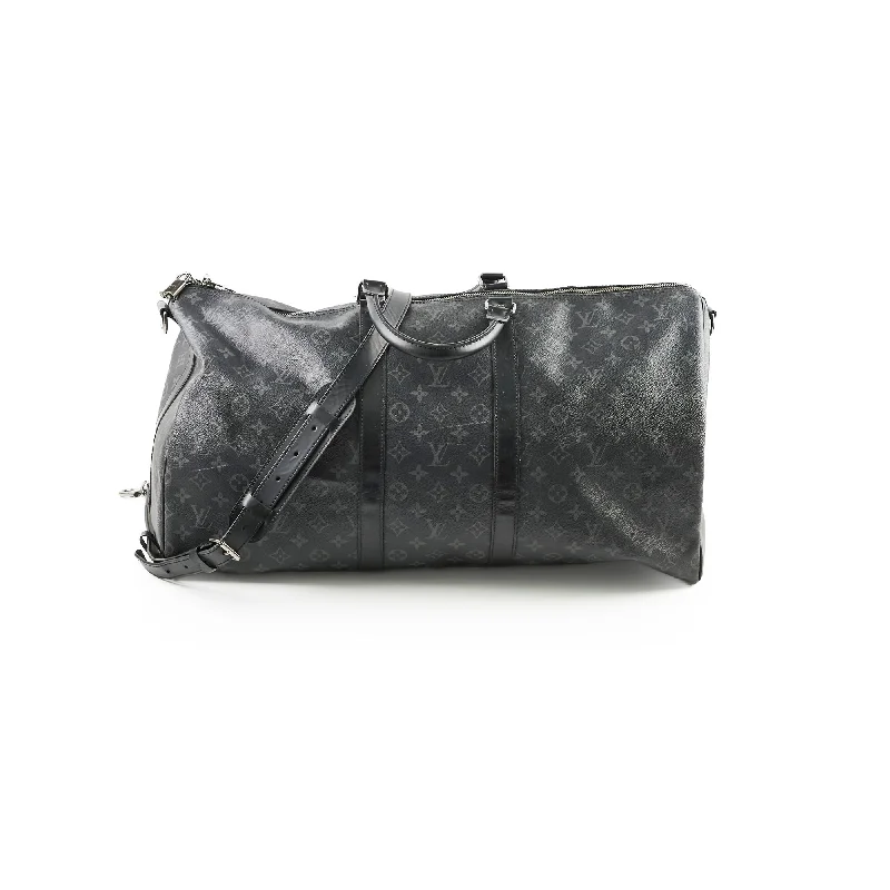 Louis Vuitton Keepall 55 Bandouliere Monogram Eclipse