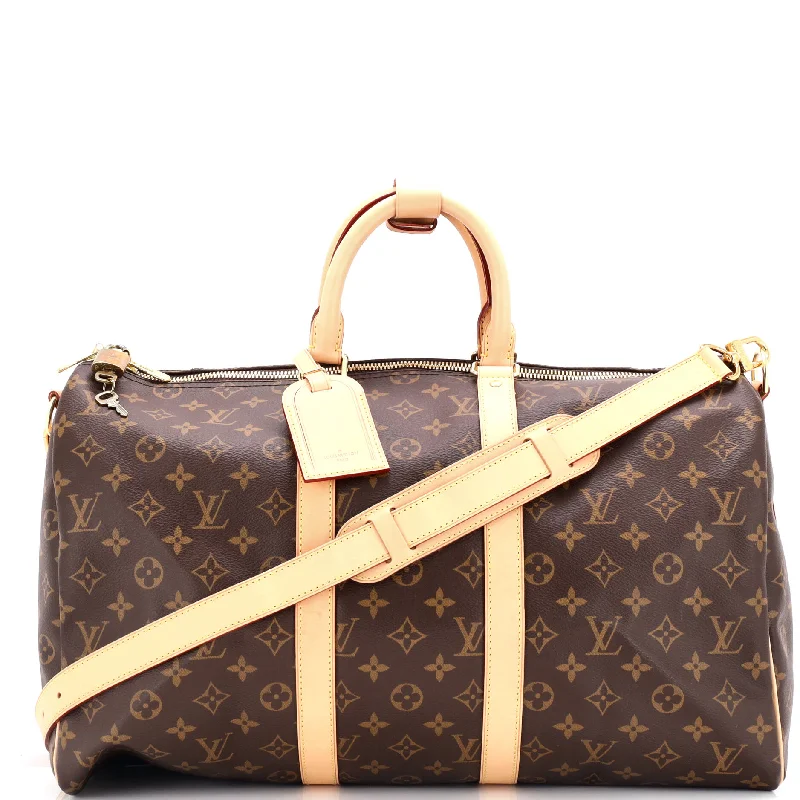 Keepall Bandouliere Bag Monogram Canvas 45