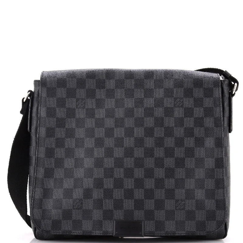 District Messenger Bag Damier Graphite MM