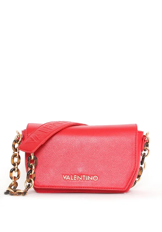 Valentino Handbags Prue Tortoise Shell Shoulder Bag, Rosso