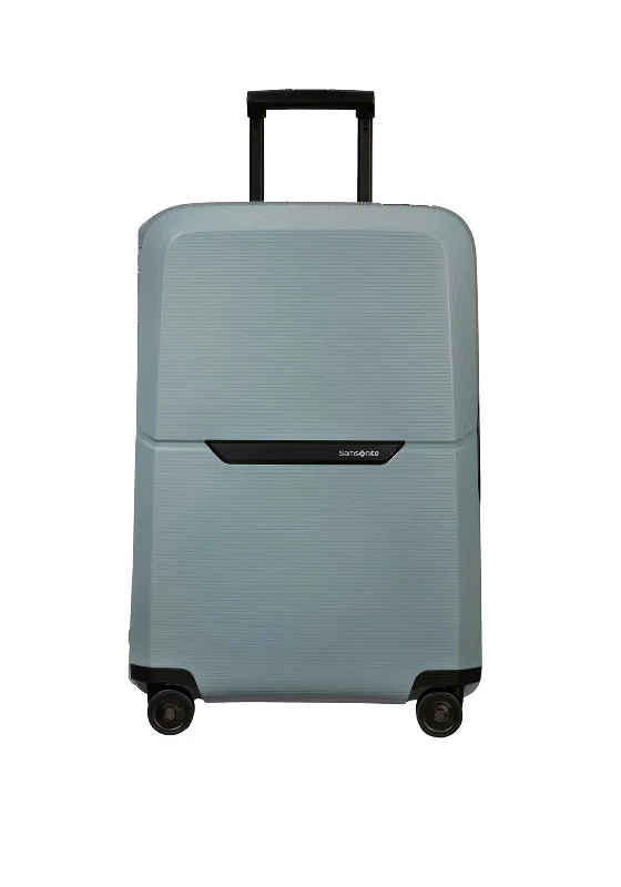 Samsonite Magnum Eco Large 4 Wheel Suitcase, Ice Blue