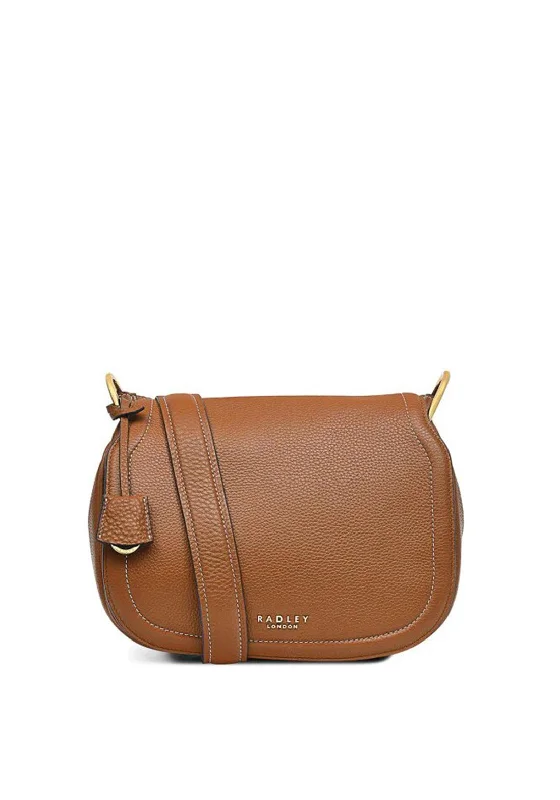 Radley London York Walk Saddle Bag, Toffee