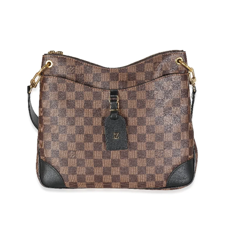 Louis Vuitton Black Damier Ebene Canvas Odeon MM