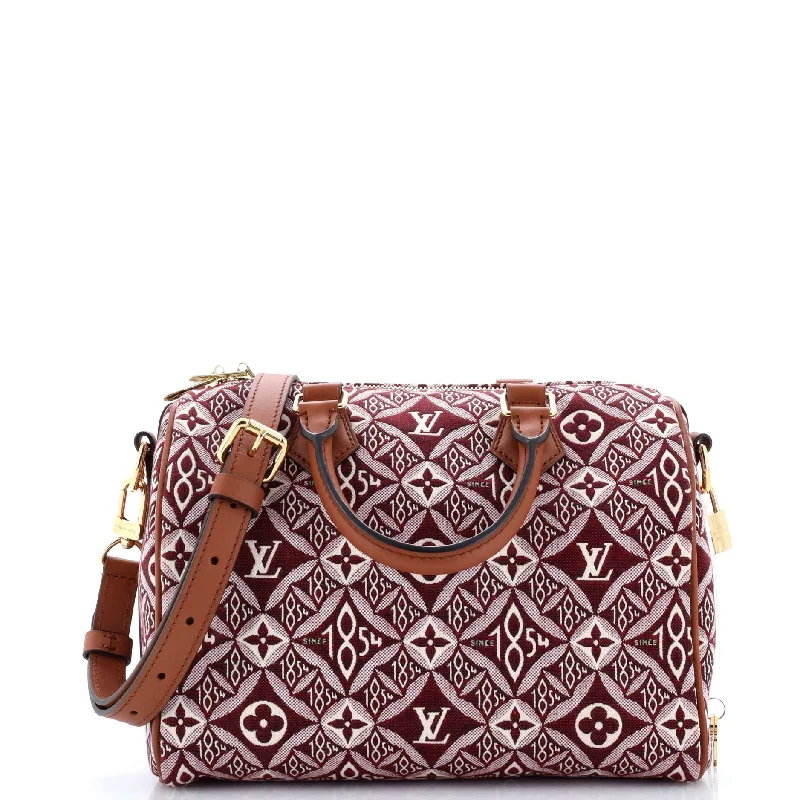 Speedy Bandouliere Bag Limited Edition Since 1854 Monogram Jacquard 25