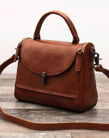 Handmade Leather phone bag handbag purse for women leather shoulder bag crossbody bag