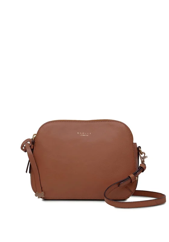 Radley Dukes Place Multi Compartment Crossbody Bag, Brown