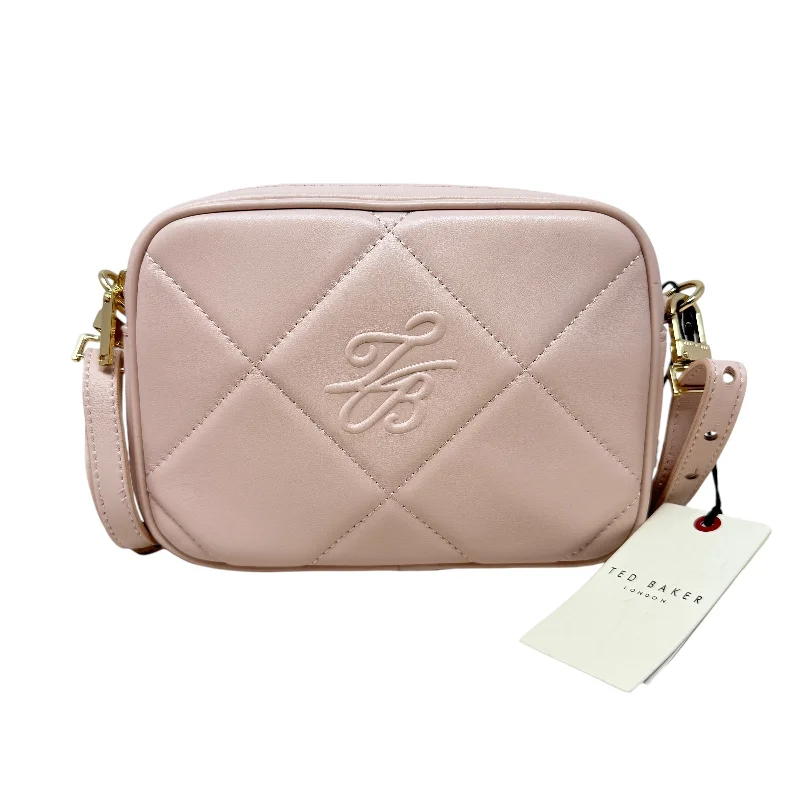 Lucy Crossbody By Ted Baker In Light Pink Rose Pastel, Size: Small