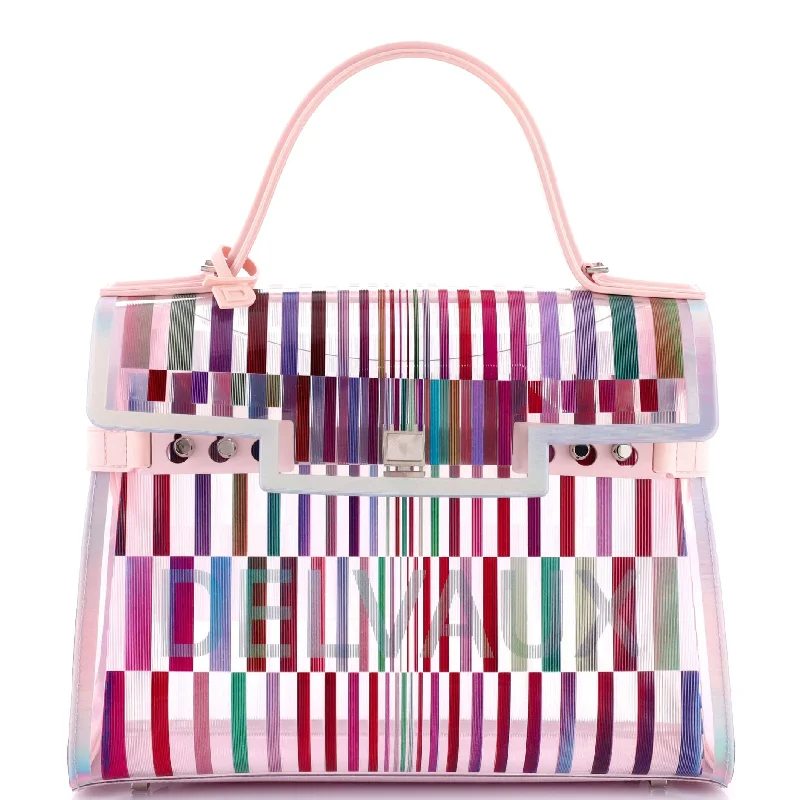 The Eye Catcher Tempete Top Handle Bag Multicolor PVC GM