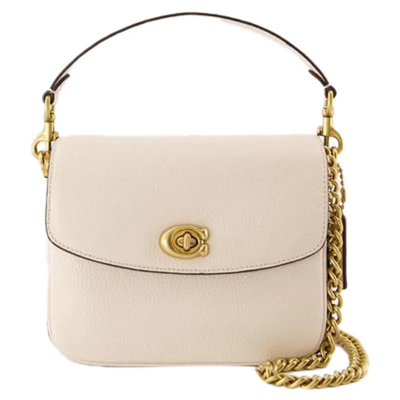 Cassie 19 Crossbody - Coach - Leather - White