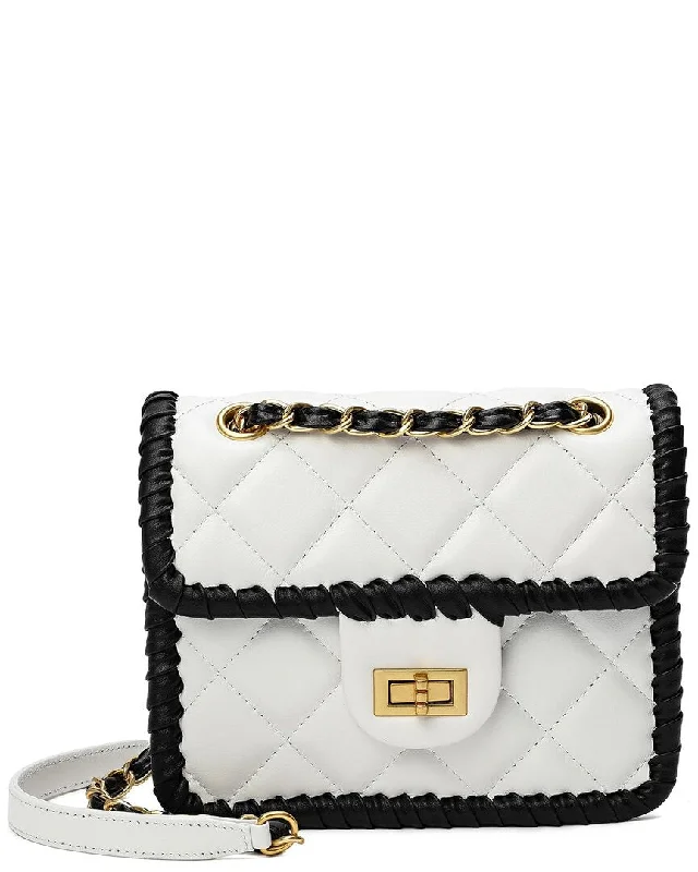 Tiffany & Fred Paris Quilted Leather Crossbody