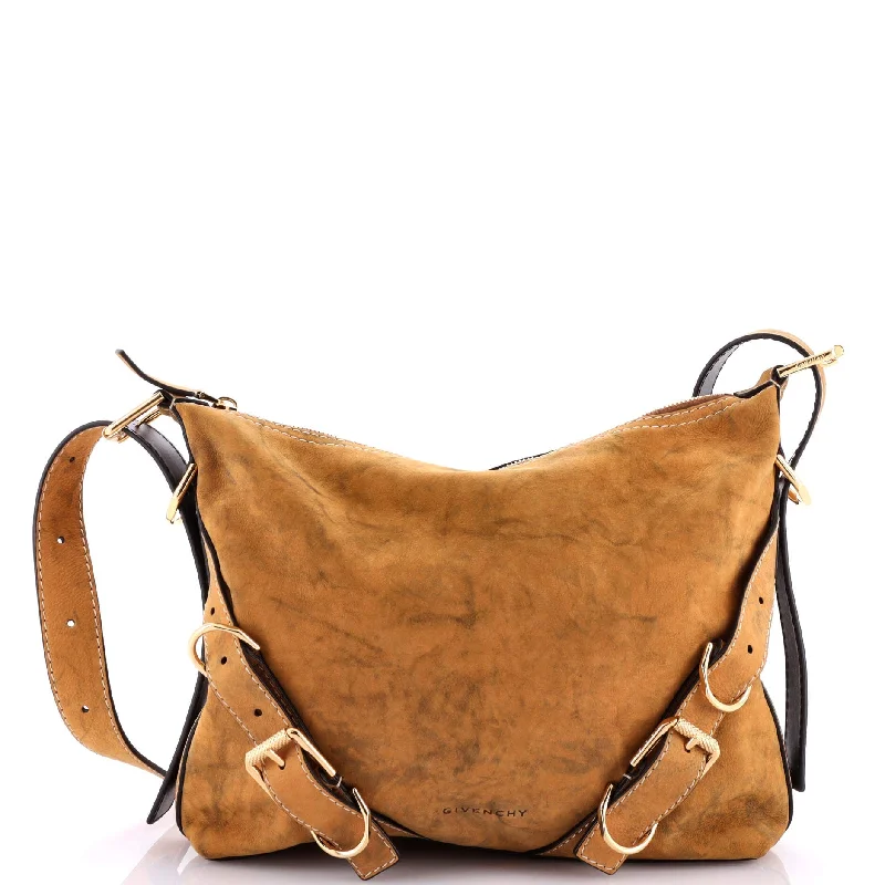 Voyou Shoulder Bag Suede Medium