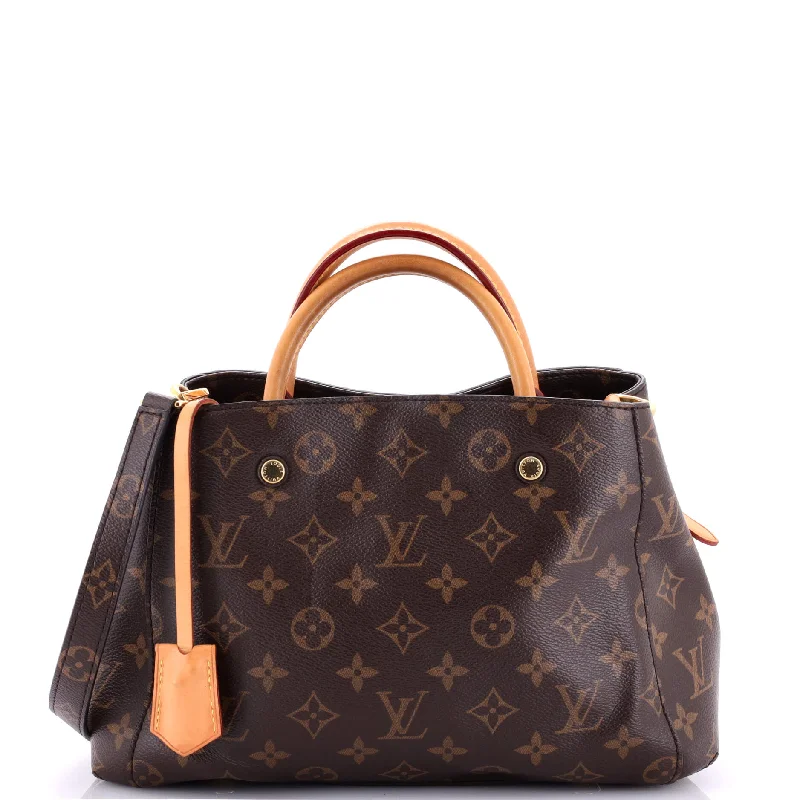 Montaigne Handbag Monogram Canvas BB