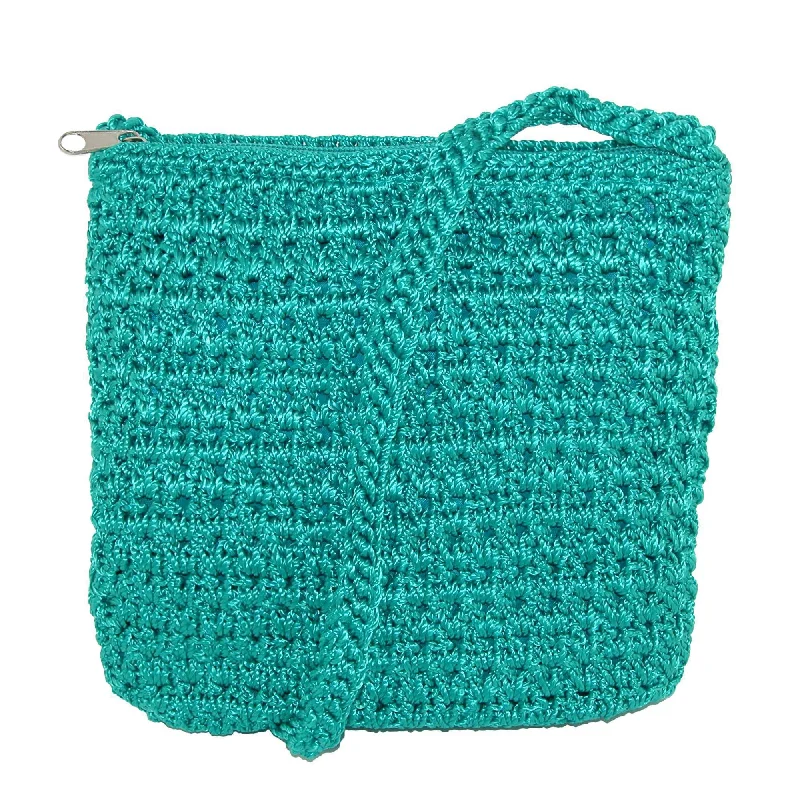 Women's Crochet Crossbody Handbag