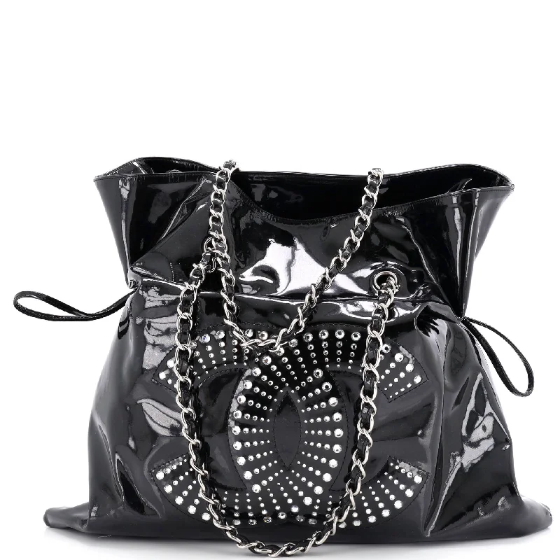 Bon Bon Tote Strass Embellished Patent Large