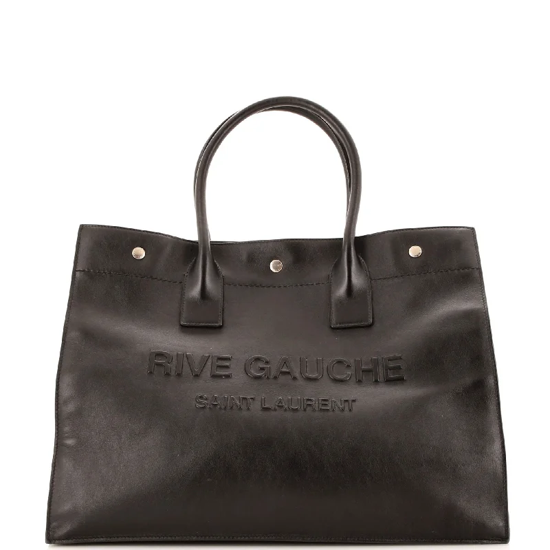 Rive Gauche Shopper Tote Leather Small