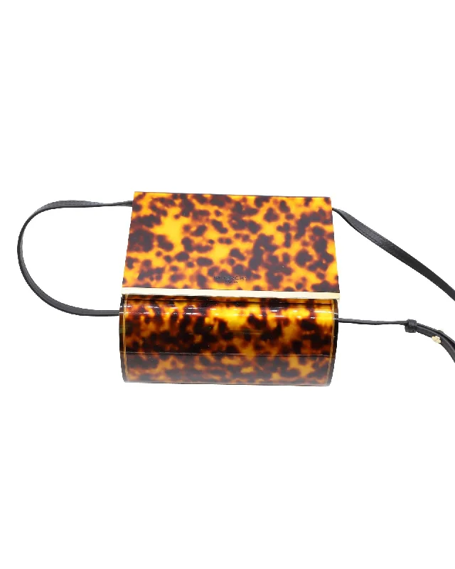 Givenchy Mini Pandora Box Bag in Animal Print Plexiglass