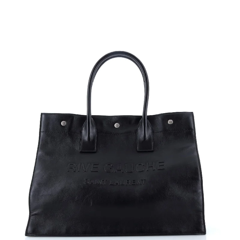 Rive Gauche Shopper Tote Leather Small