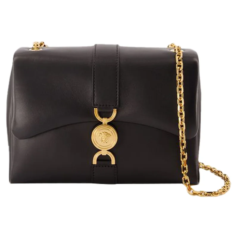 Medusa 95 Shoulder Bag - Versace - Leather - Black