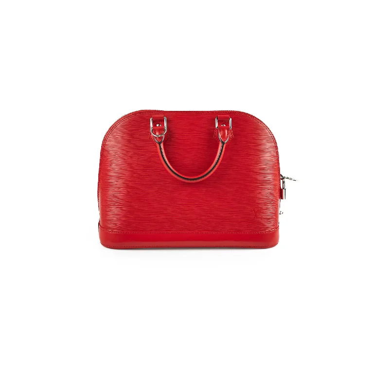 Louis Vuitton Alma PM Red Epi Leather 2015