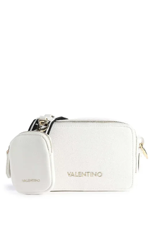 Valentino Handbags Avern Camera Crossbody Bag, White