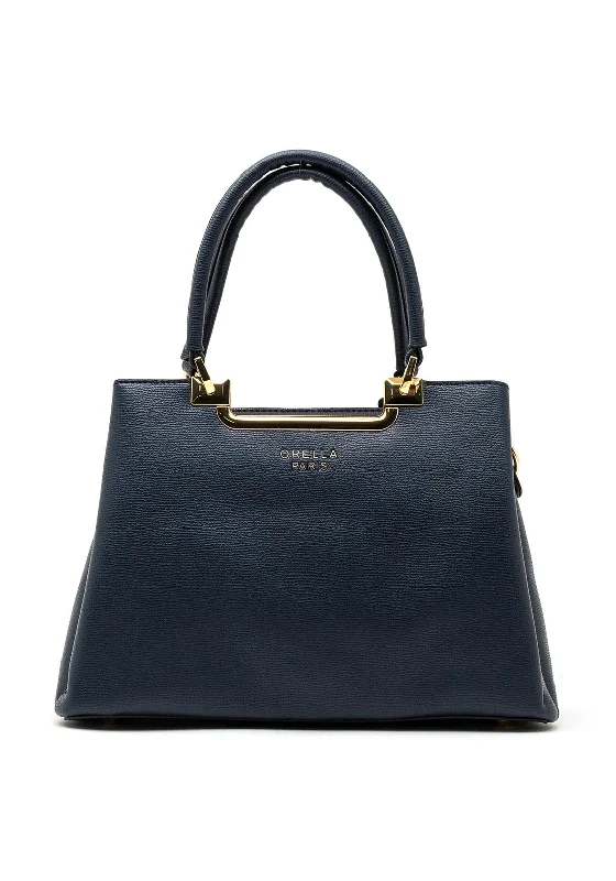 Zen Collection Gold Hardware Grab Bag, Navy