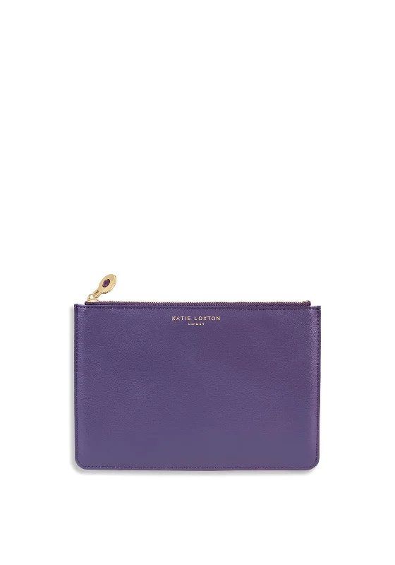 Katie Loxton Birthstone Perfect Pouch February, Purple