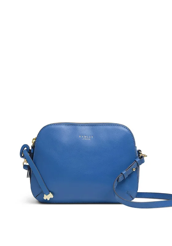 Radley Dukes Place Multi Compartment Crossbody Bag, Blue