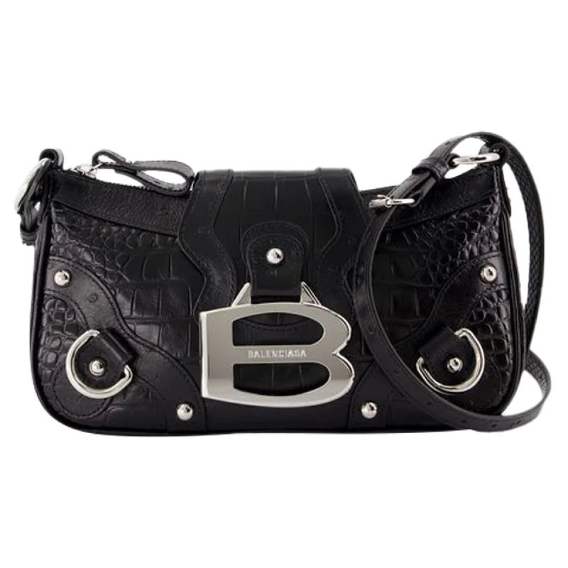 Essex Small Shoulder Bag - Balenciaga - Synthetic - Black