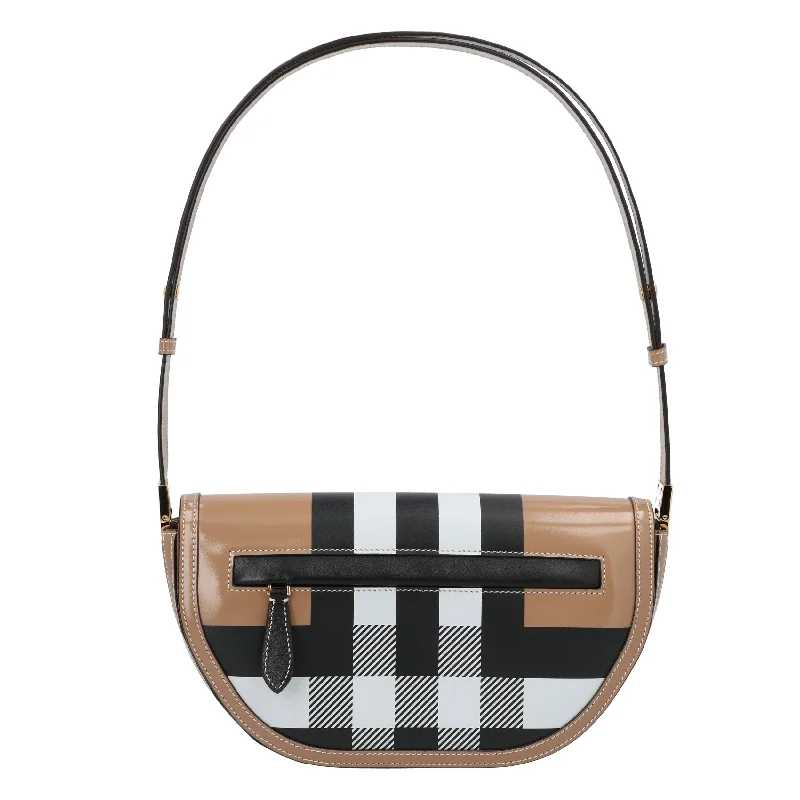 Burberry Olympia Small Check Brown