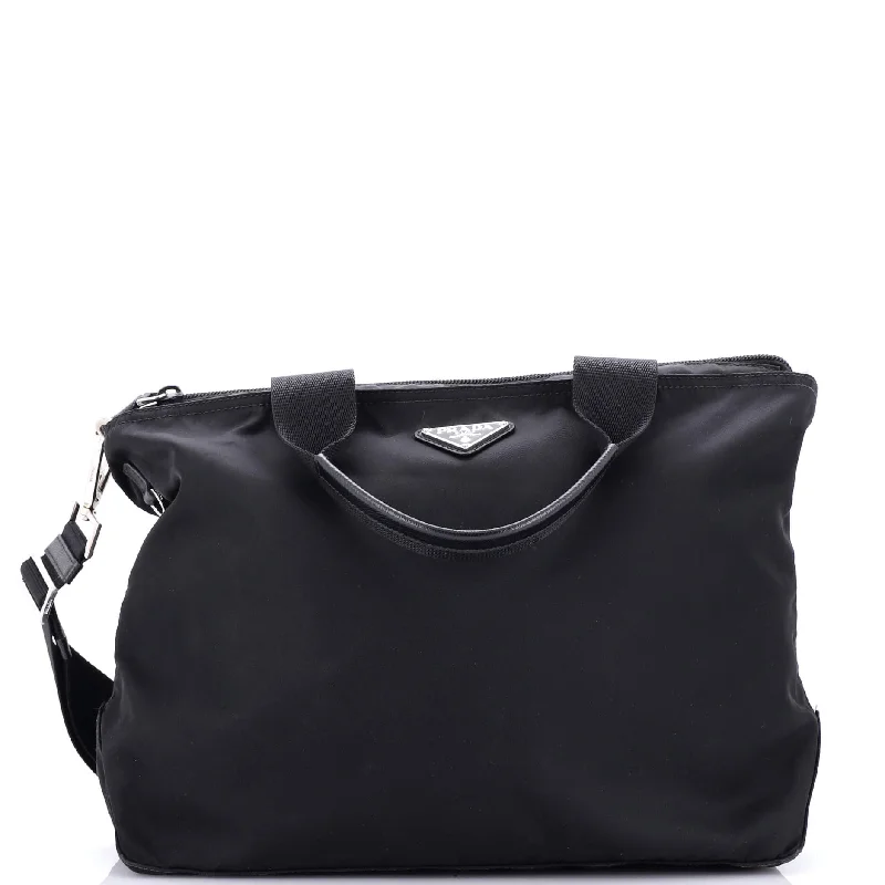 Convertible Zip Tote Tessuto Medium