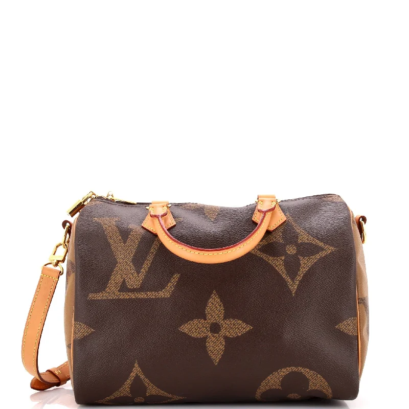 Speedy Bandouliere Bag Reverse Monogram Giant 30