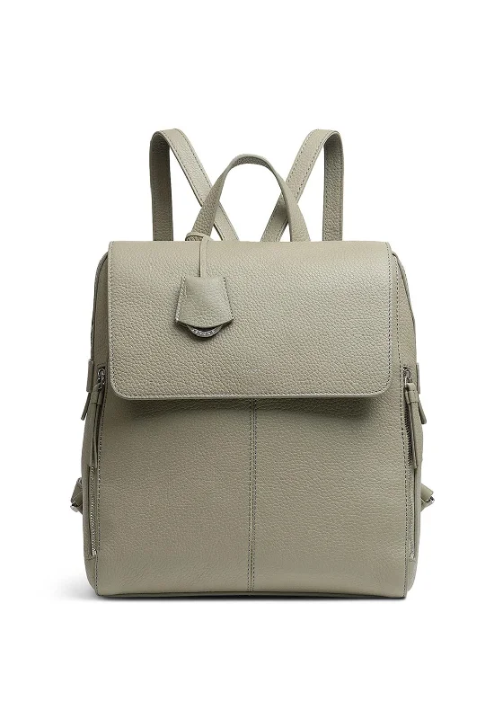 Radley London Lorne Close Leather Backpack, Green