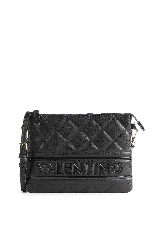 Valentino Handbags Ada Quilted Cosmetics Bag, Nero