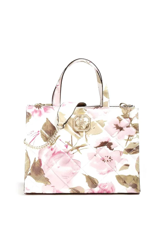 Guess Dilla Floral Quilted Large Compartment Bag, Spring Floral