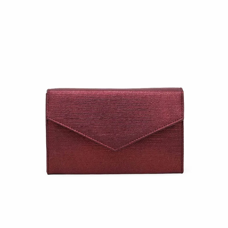 Brown Fancy Clutch P55592