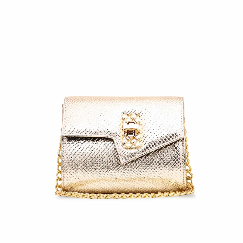 Golden Fancy Clutch P15362