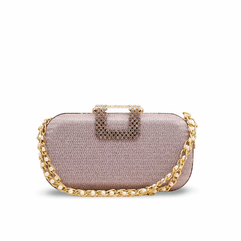 Champagne Fancy Clutch P15368