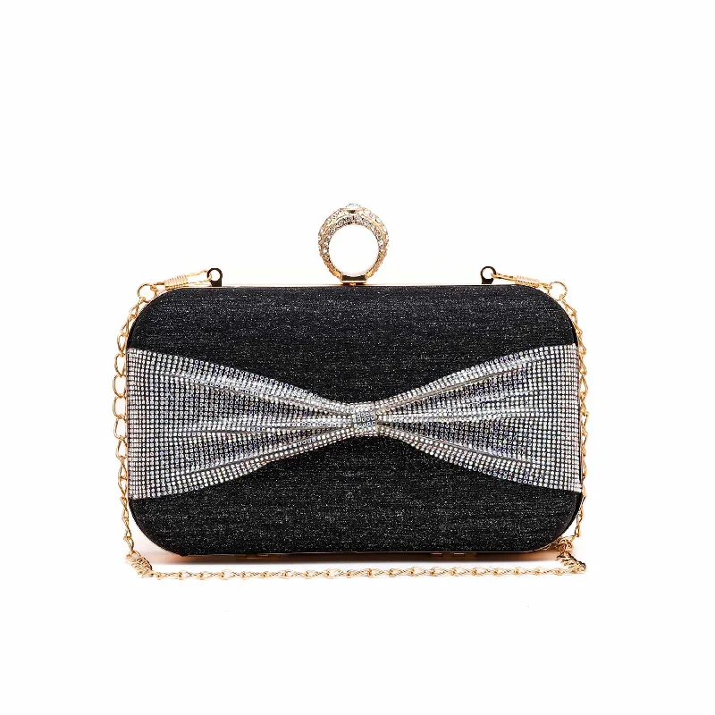 Black Formal Clutch P15548