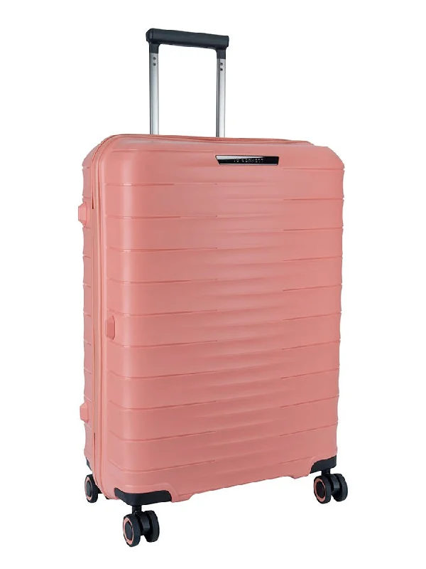 Jo Borkett Onyx 4 Wheel Medium 65cm Spinner | Coral