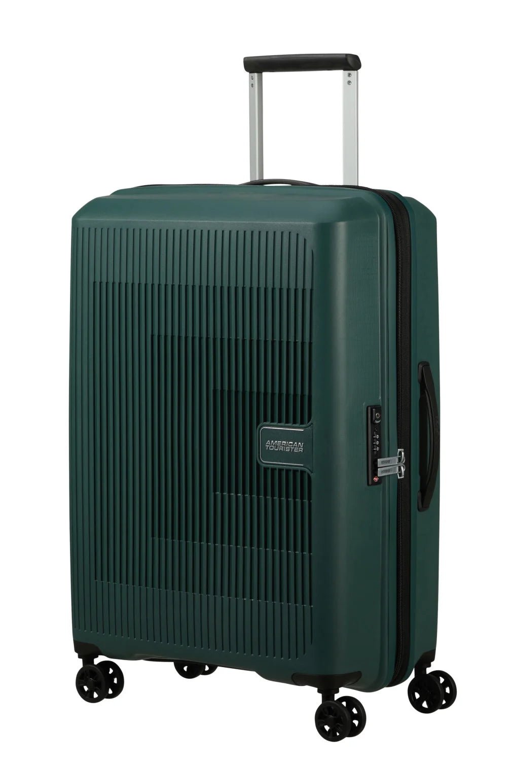 American Tourister Aerostep Expandable 67cm Medium Spinner | Dark Forest