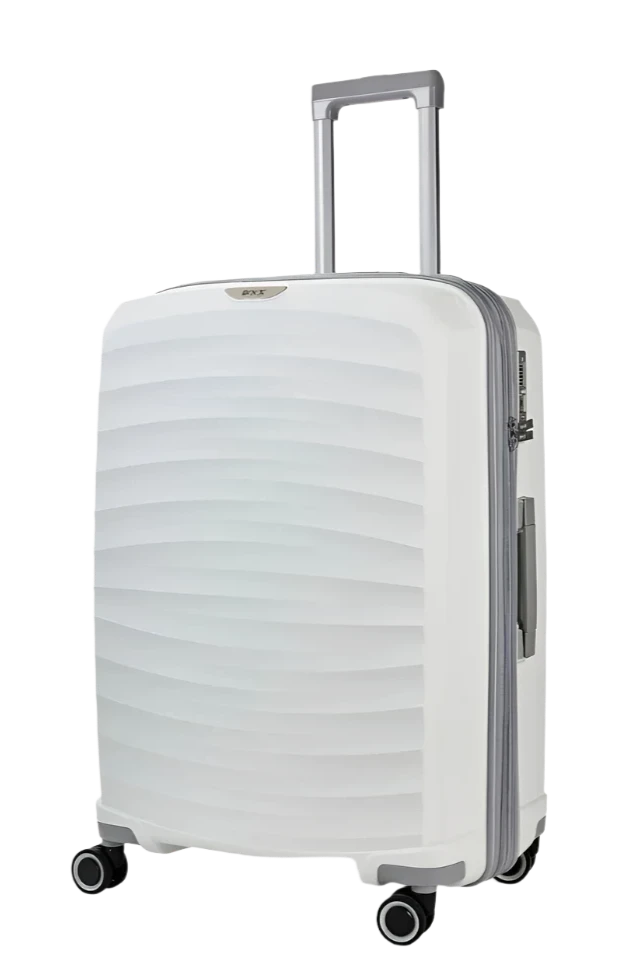 Sunwave Medium Suitcase - White