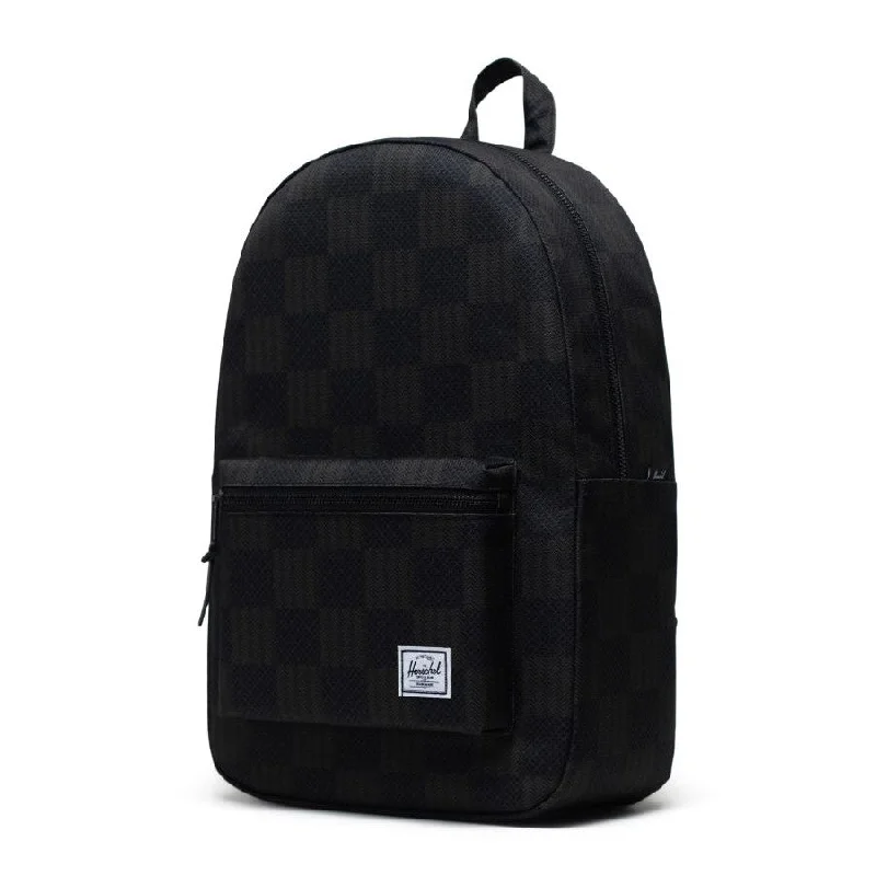 Herschel Supply Co. Settlement Backpack - Black Checkered Textile