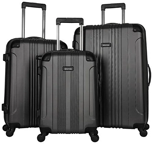 Kenneth Cole Reaction Out Of Bounds Luggage 4-Wheel Abs 3-Piece Nested Set: 20" Carry-On, 24" 28"