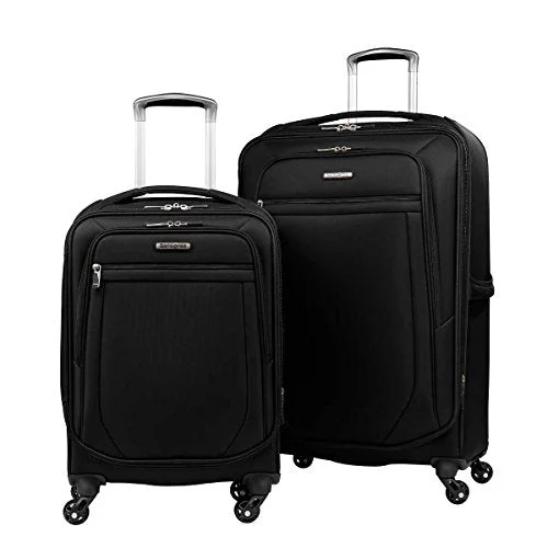 Samsonite 2-Pc Spinner Luggage Set 27" Check-In & 21" Carry-On Super Light Weight 4 Wheel