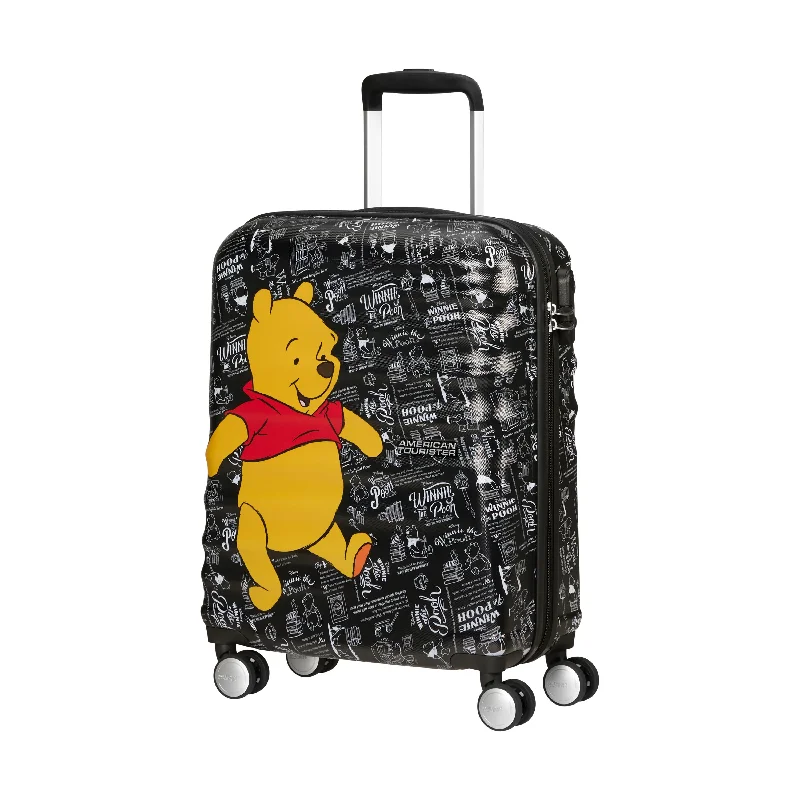 American Tourister WAVEBREAKER-DISNEY WINNIE THE POOH Carry ON SPINNER