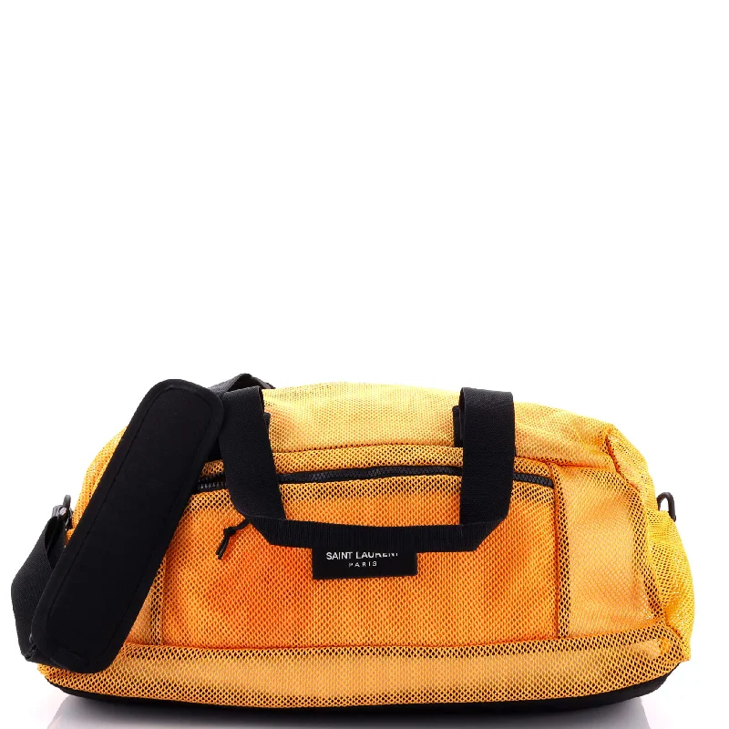 Front Pocket Convertible Duffle Nylon Mesh