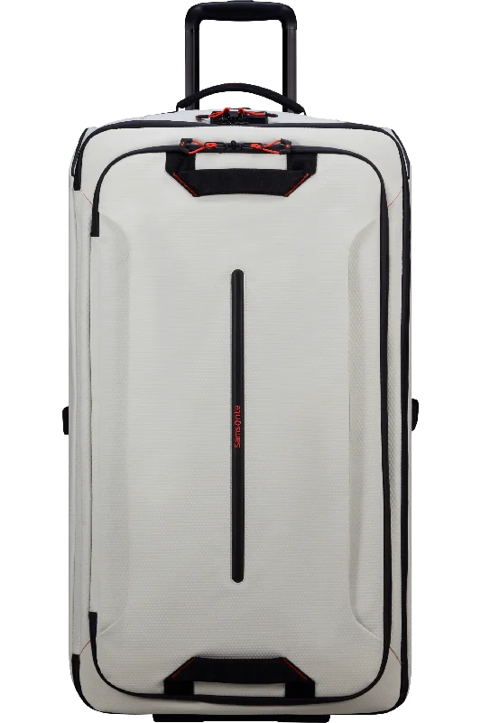 ECODIVER Duffle with wheels 79cm - Cloud White